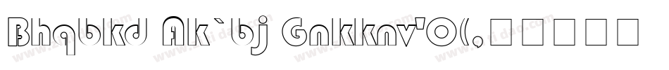 Circle Black Hollow(1)字体转换